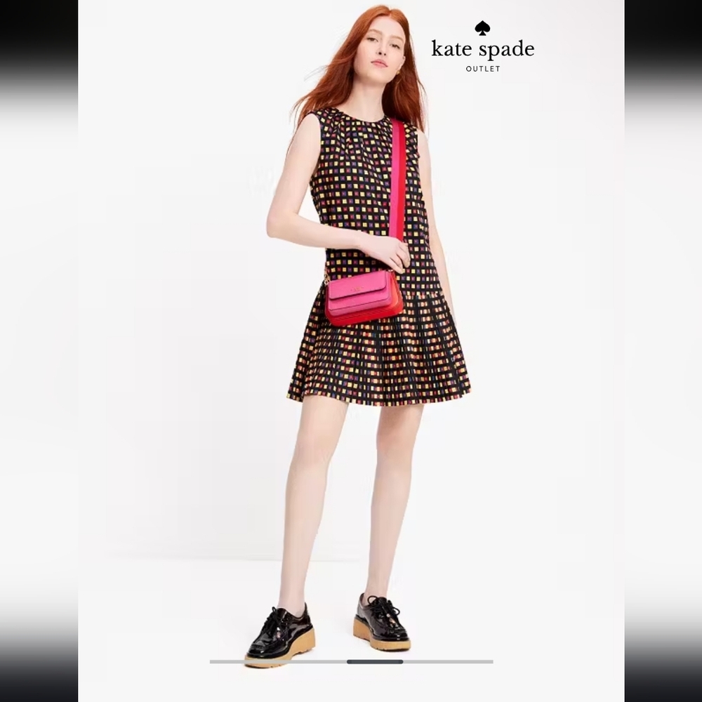 Kate Spade Mini Blocks Of Color Day Dress